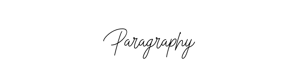 Paragraphy