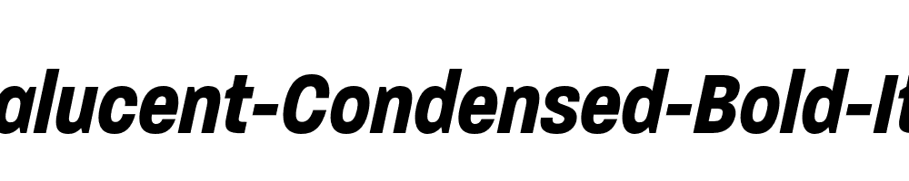 Paralucent-Condensed-Bold-Italic