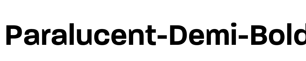 Paralucent-Demi-Bold