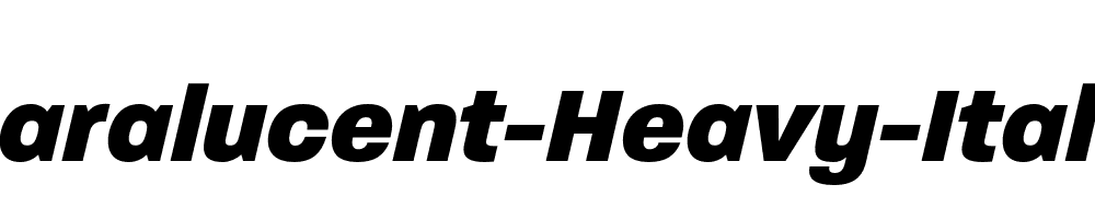 Paralucent-Heavy-Italic