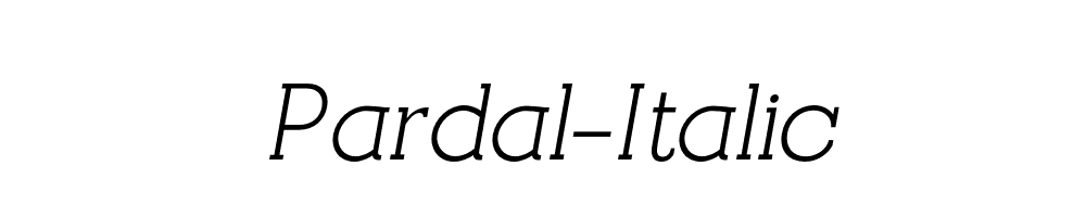 Pardal-Italic