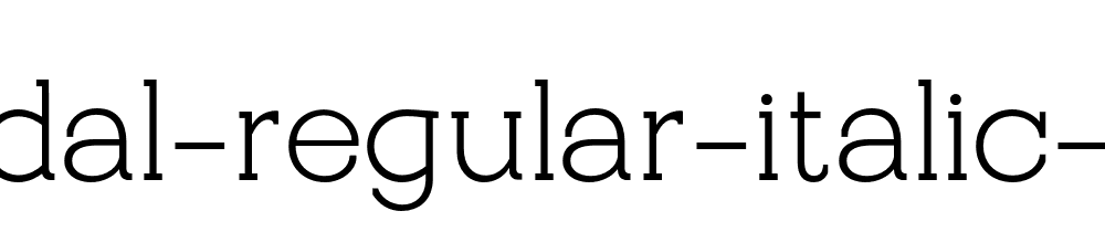 Pardal Regular Italic Free