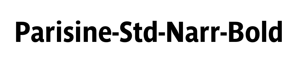 Parisine-Std-Narr-Bold