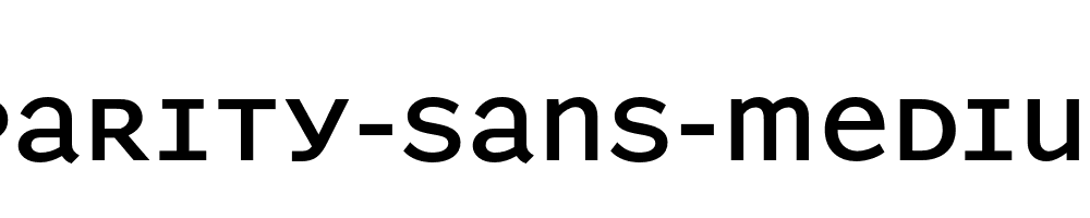 Parity-Sans-Medium