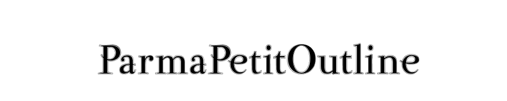 ParmaPetitOutline