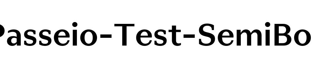 Passeio-Test-SemiBold