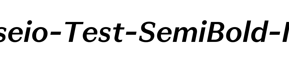 Passeio-Test-SemiBold-Italic