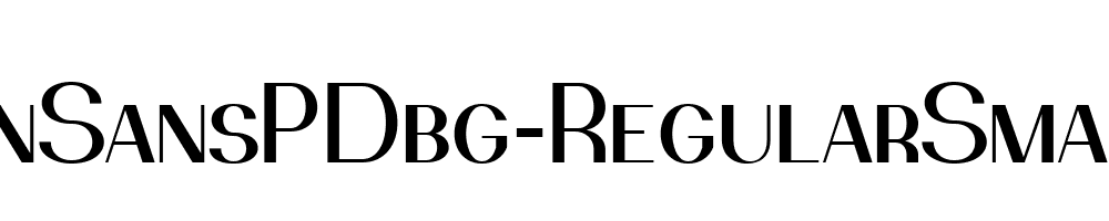 PassionSansPDbg-RegularSmallCaps