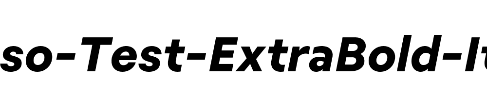 Passo-Test-ExtraBold-Italic