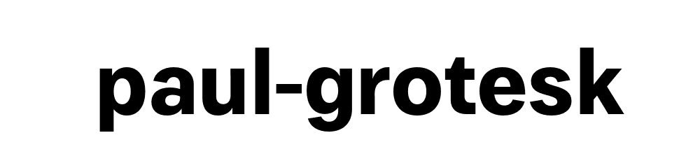 Paul Grotesk