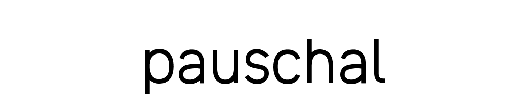 Pauschal