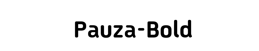 Pauza-Bold