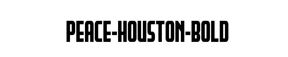 Peace-Houston-Bold