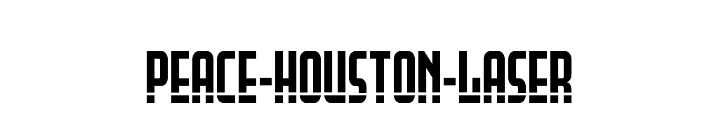 Peace-Houston-Laser