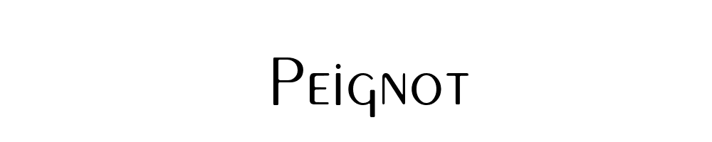 Peignot