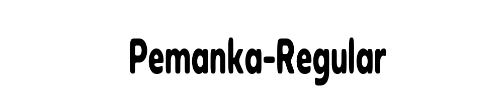 Pemanka-Regular