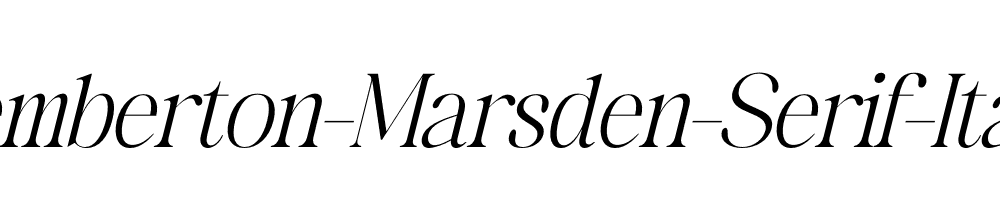 Pemberton-Marsden-Serif-Italic