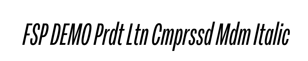 FSP DEMO Prdt Ltn Cmprssd Mdm Italic