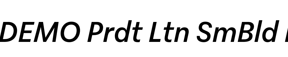 FSP DEMO Prdt Ltn SmBld Italic