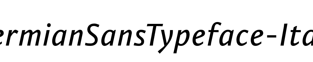 PermianSansTypeface-Italic