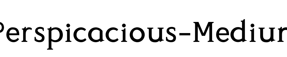 Perspicacious-Medium