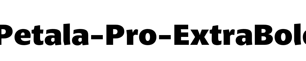 Petala-Pro-ExtraBold