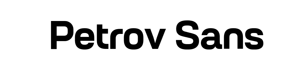 Petrov Sans