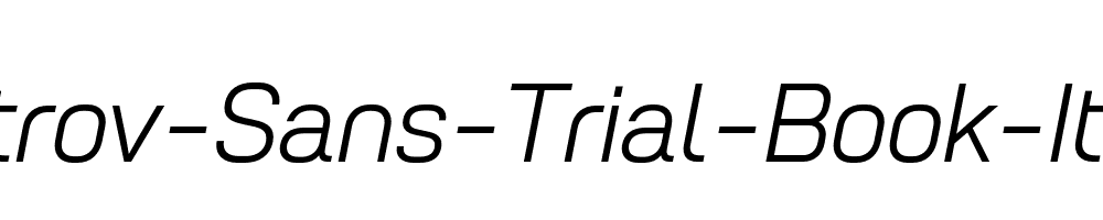 Petrov-Sans-Trial-Book-Italic