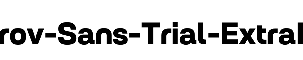 Petrov-Sans-Trial-ExtraBold