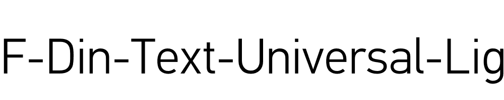 PF-Din-Text-Universal-Light