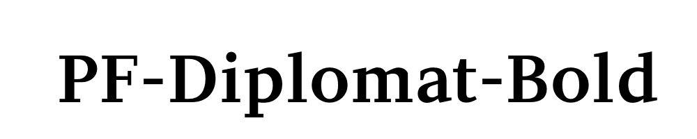 PF-Diplomat-Bold