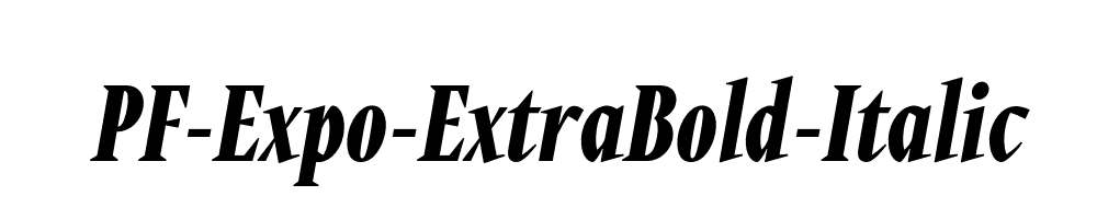 PF-Expo-ExtraBold-Italic