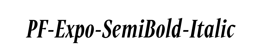 PF-Expo-SemiBold-Italic