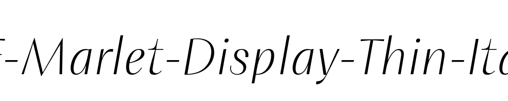 PF-Marlet-Display-Thin-Italic