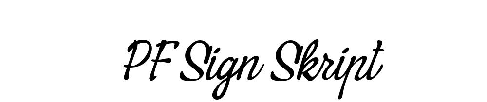 Pf Sign Skript