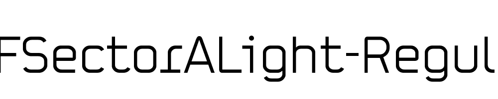 PFSectorALight-Regular