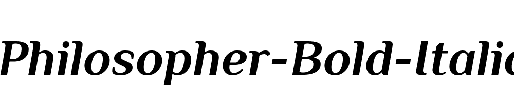 Philosopher-Bold-Italic