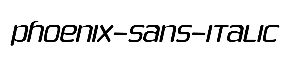 Phoenix-Sans-Italic