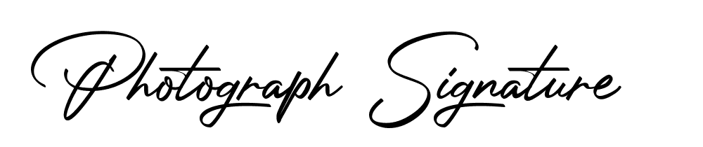 Photograph Signature