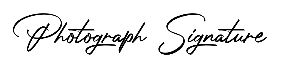 Photograph Signature