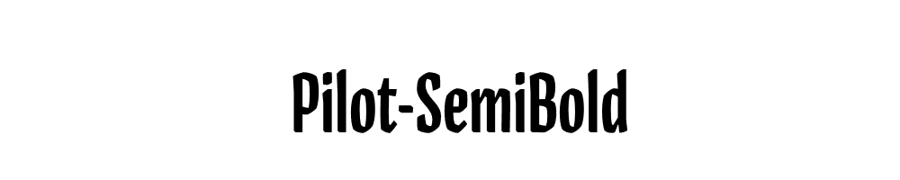 Pilot-SemiBold