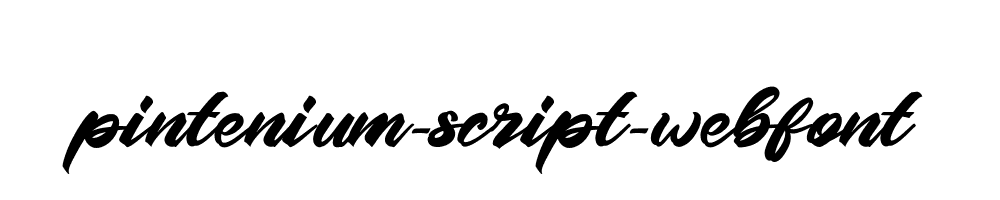 pintenium-script-webfont