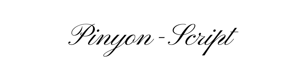 Pinyon-Script