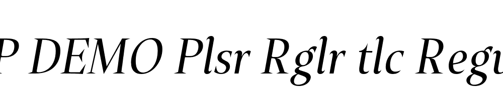 FSP DEMO Plsr Rglr tlc Regular