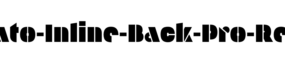 Plakato-Inline-Back-Pro-Regular