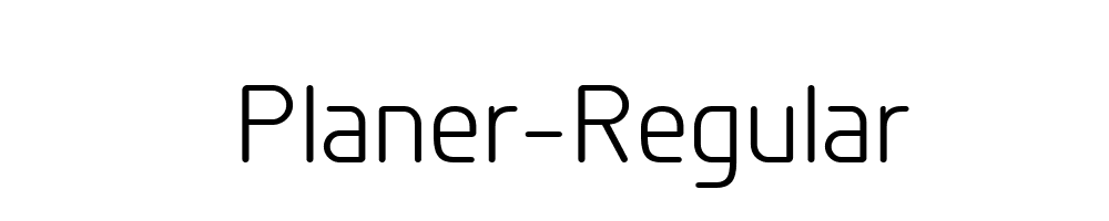 Planer-Regular