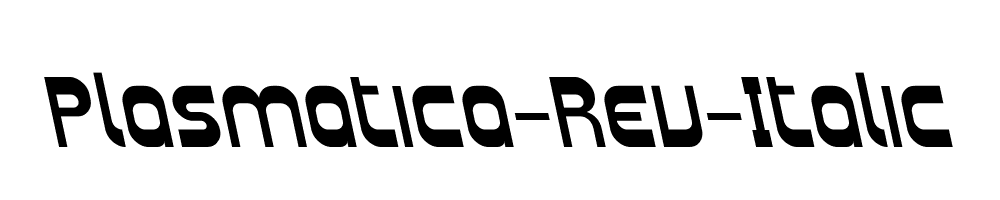 Plasmatica-Rev-Italic