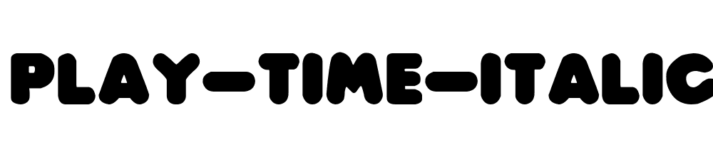 Play-time-Italic