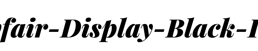 Playfair-Display-Black-Italic