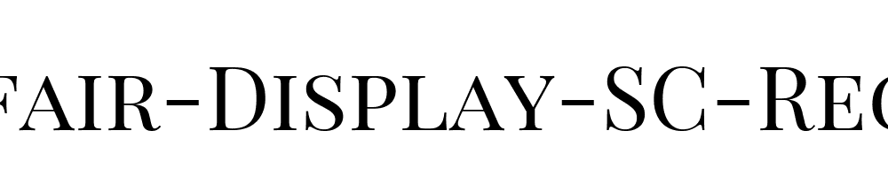 Playfair-Display-SC-Regular